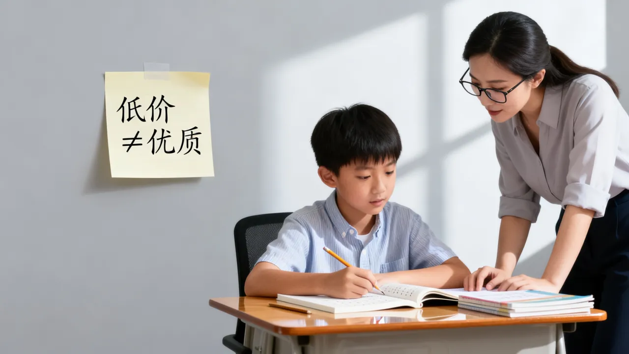 低价家教不一定适合孩子