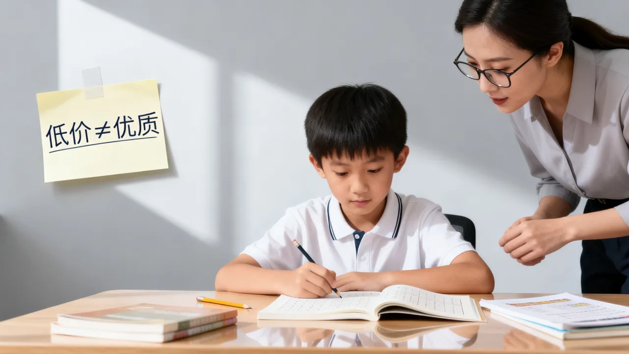 低价家教不一定适合孩子