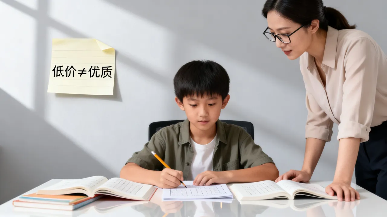 低价家教不一定适合孩子