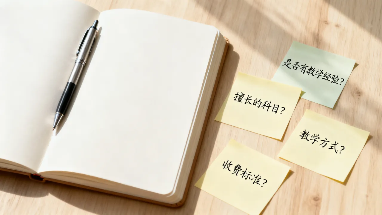 挑选家教时一定要问清的问题